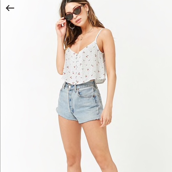 Forever 21 cherry top - Picture 4 of 4